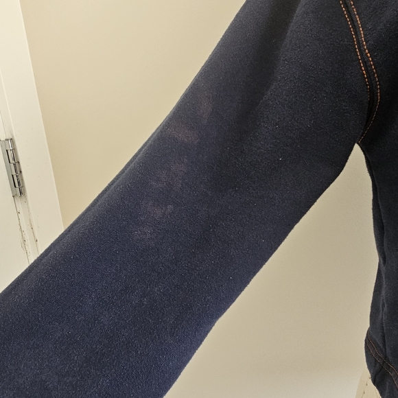 Navy cropped sweater - Picture 2 of 3